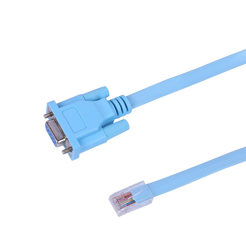 Cisco Console Cable 9Pin DB9 Female Serial RS232 Port to RJ45 Male