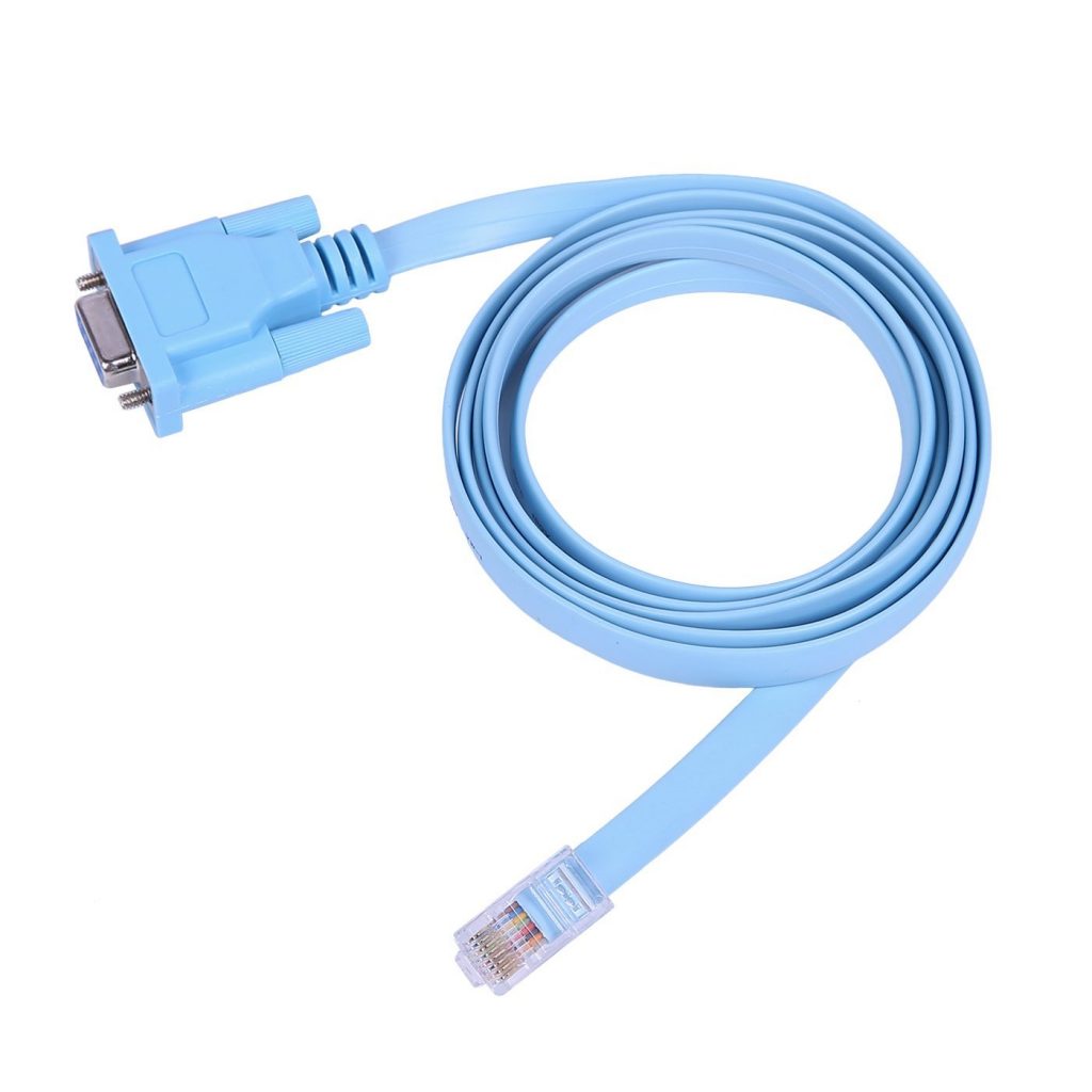 Cisco Console Cable 9Pin DB9 Female Serial RS232 Port to RJ45 Male